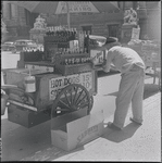 Hot dog vendor. New York, NY