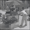 Hot dog vendor. New York, NY