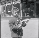 Hooded girl. New York, NY