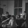 Mother and daughter at home