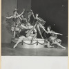 Oleg Briansky and the Maxim Girls in London's Festival Ballet production of Vilia (The Merry Widow)