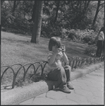Child with camera. New York, NY