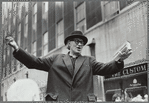 Street Preacher, N.Y. City [man holding a book]