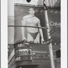 Antonio Banderas on Calvin Klein billboard advertisement in Times Square area