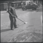 Street paving. New York, NY
