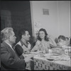 Family at dinner. New York, NY
