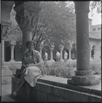 Sima Huberland at the Cloisters. New York, NY
