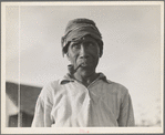 Old Negro. He hoes, picks cotton and is full of good humor. Aldridge Plantation, Mississippi