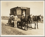 Bound for the wheat harvest. Southwestern Oklahoma