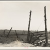Carter County, Oklahoma. Abandoned land, exhausted soil