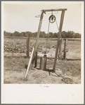 Well, Center County, Oklahoma, belonging to tenant farmer