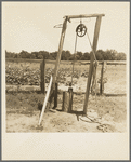 Well, Center County, Oklahoma, belonging to tenant farmer