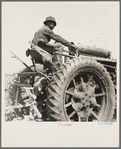 Tractor driver. Aldridge Plantation, [near Leland] Mississippi