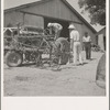 Aldridge Plantation, Mississippi. Tractor drivers are not allowed to do anything but drive tractors. Repairs are made by the mechanic at the plantation garage