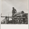 Negro tractor driver. Aldridge Plantation, [near Leland] Mississippi