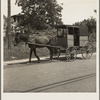 Mail wagon. Marshall, Texas