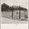 Sign near Saint David, Arizona