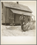 Former tenant farmer on a large cotton farm. Now a tractor driver for one dollar a day on the same farm. Bell County, Texas