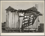 An abandoned tenant cabin of the Mississippi Delta