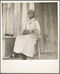Cotton sharecropper. She was born "two years before the surrender." Mississippi