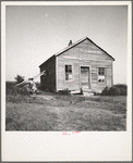School in center of the mechanized plantation area of the Mississippi Delta