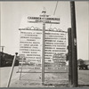 Chamber of Commerce sign. Drew, Mississippi