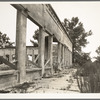 Remains of drug store at Fullerton, Louisiana, an abandoned lumber town