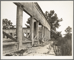 Remains of drug store at Fullerton, Louisiana, an abandoned lumber town