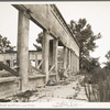 Remains of drug store at Fullerton, Louisiana, an abandoned lumber town