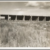 Remains of dry kiln shed. Fullerton, Louisiana. Abandoned lumber town