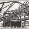 Naval stores processing plant under construction. This type of plant (first one at Jacksonville, Florida, second at Valdosta, Georgia) will probably revolutionize the turpentine industry; in future, farmers will cut their own trees and deliver their own raw gum to this type of plant. Near Valdosta, Georgia