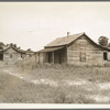 Careyville, northern Florida. The mill closed down January 1, 1937 and the occupants of these houses were dispersed