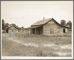 Careyville, northern Florida. The mill closed down January 1, 1937 and the occupants of these houses were dispersed