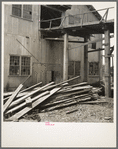 Lumber mill which is being dismantled. Careyville, Florida