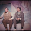 Iggie Wolfington and Robert Preston in the stage production The Music Man