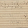 Sketches for the prelude and act one of Tristan und Isolde