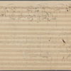 Sketches for the prelude and act one of Tristan und Isolde