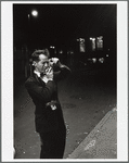 Robert Frank, photographer, N.Y.City, covering opening night, in 1953/54 season, at the old Metropolitan Opera, 39th Street and Broadway