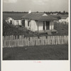 Cabin of sugarcane worker. Bayou La Fourche, Louisiana