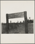 Roadsign near Fullerton, Louisiana