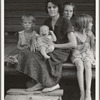 Cotton sharecropper family. Macon County, Georgia