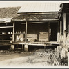 House in which cotton farmer has lived for fifty years. Macon County, Georgia