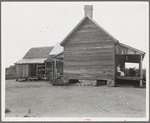 Home of farmer who has raised cotton for fifty years on his own land. Greene County, Georgia