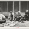 Texas tenant farmers who have been displaced from their land by tractor farming