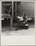 Washing facilities on a Greene County, Georgia, tenant farm