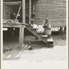 Washing facilities on a Greene County, Georgia, tenant farm