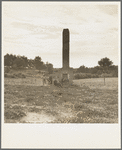 Standing chimneys are a common sight in Greene County. They often stand in gullied fields indicating where a plantation house once stood. Georgia