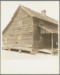 White sharecropper's house near Gaffney, South Carolina