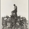 Tractor on Lake Dick project, Arkansas
