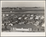Farm Security Administration camp for migrant agricultural workers at Shafter, California.